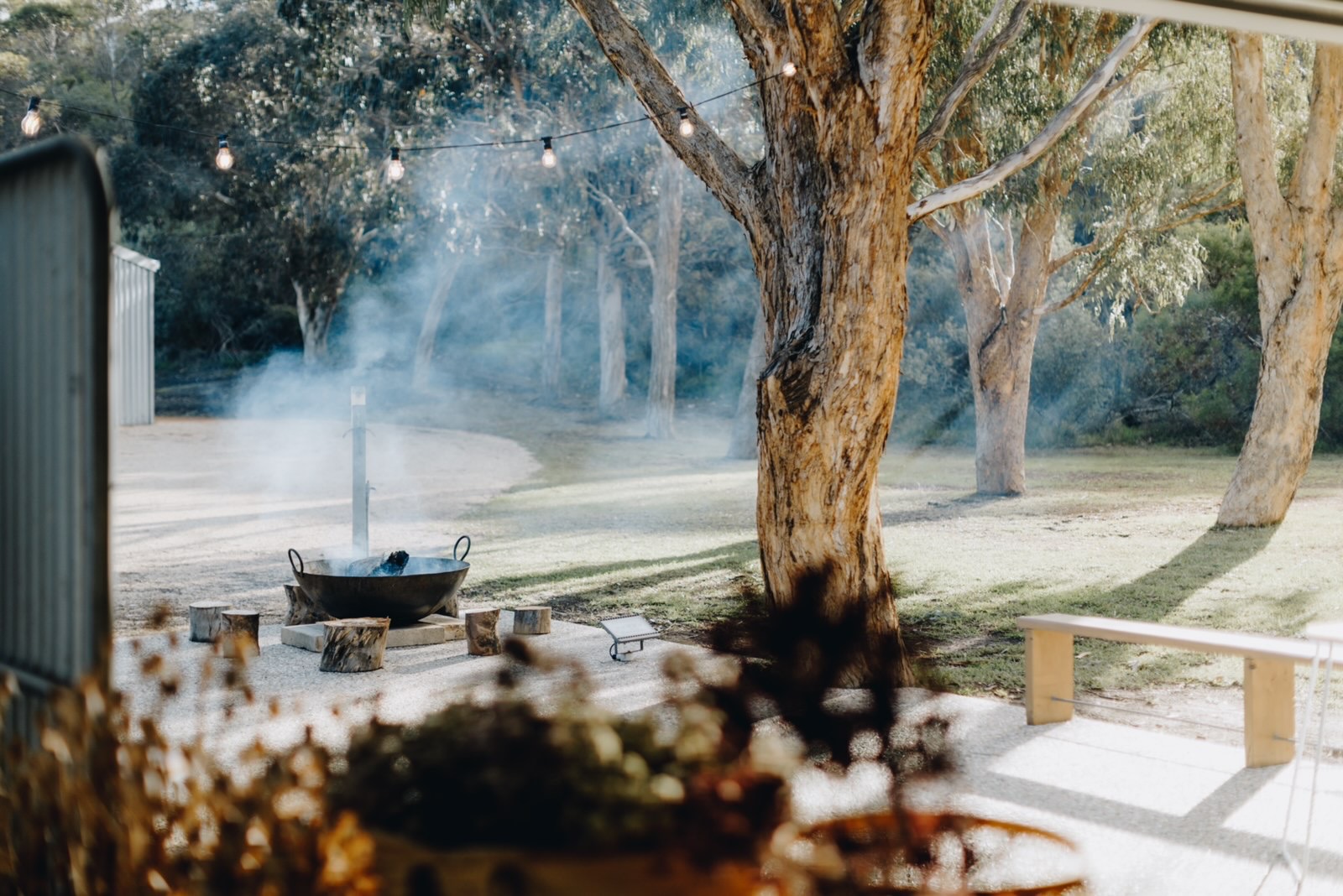 fire pit at shop 2