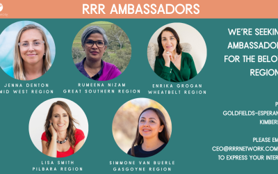 Rolling out RRR Ambassadors in the Regions