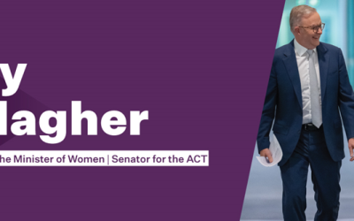 An Update from the Minister of Women – Katy Gallagher